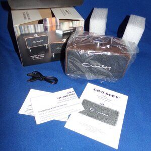 NEW! CROSLEY - STANZA - PORTABLE RECHARGEABLE BLUE TOOTH SPEAKER- Mini Nostalgia